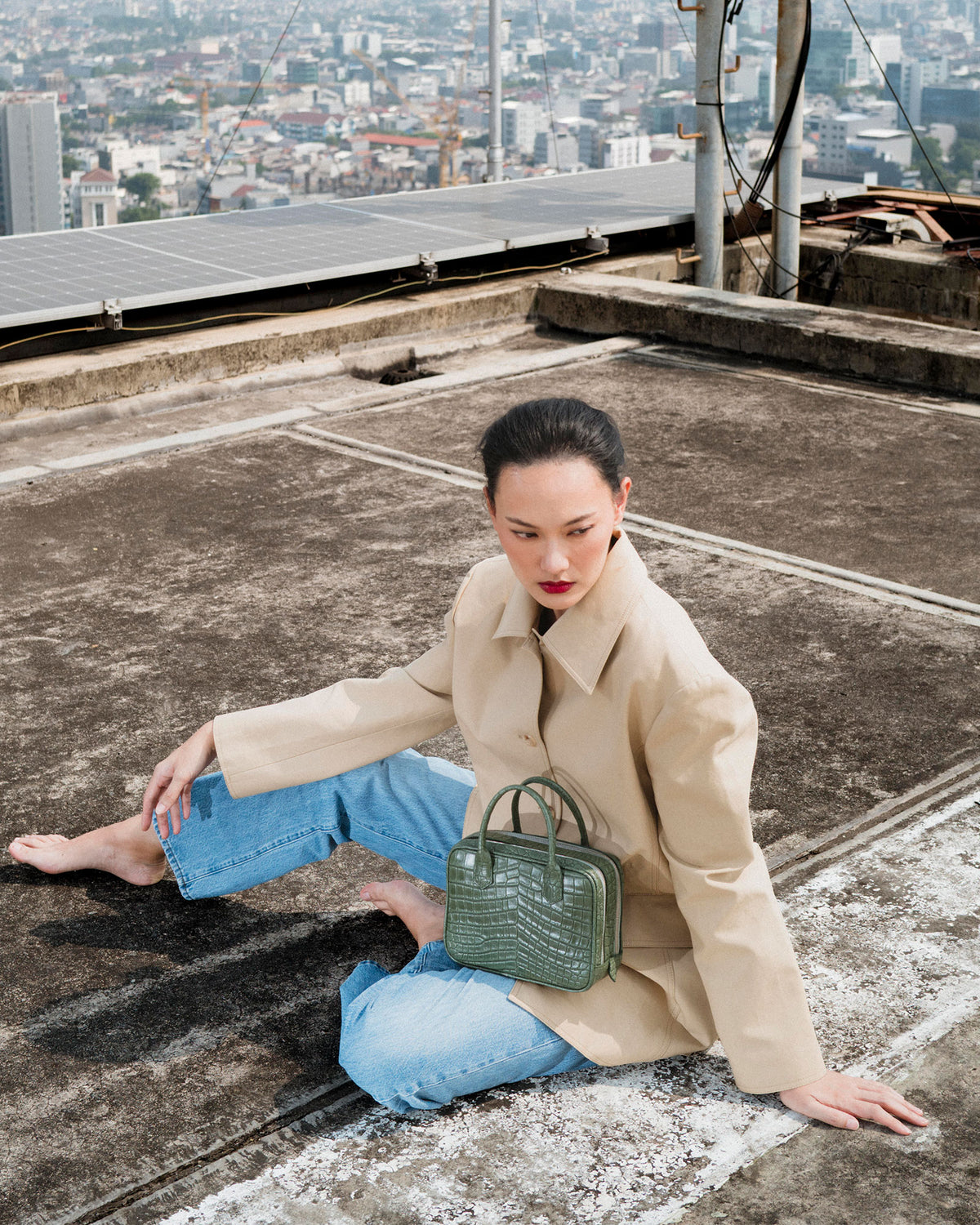 LISBON DUO21 MOSS GREEN