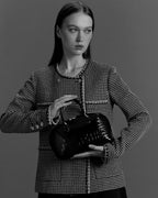Model with the BOMBAY Black bag