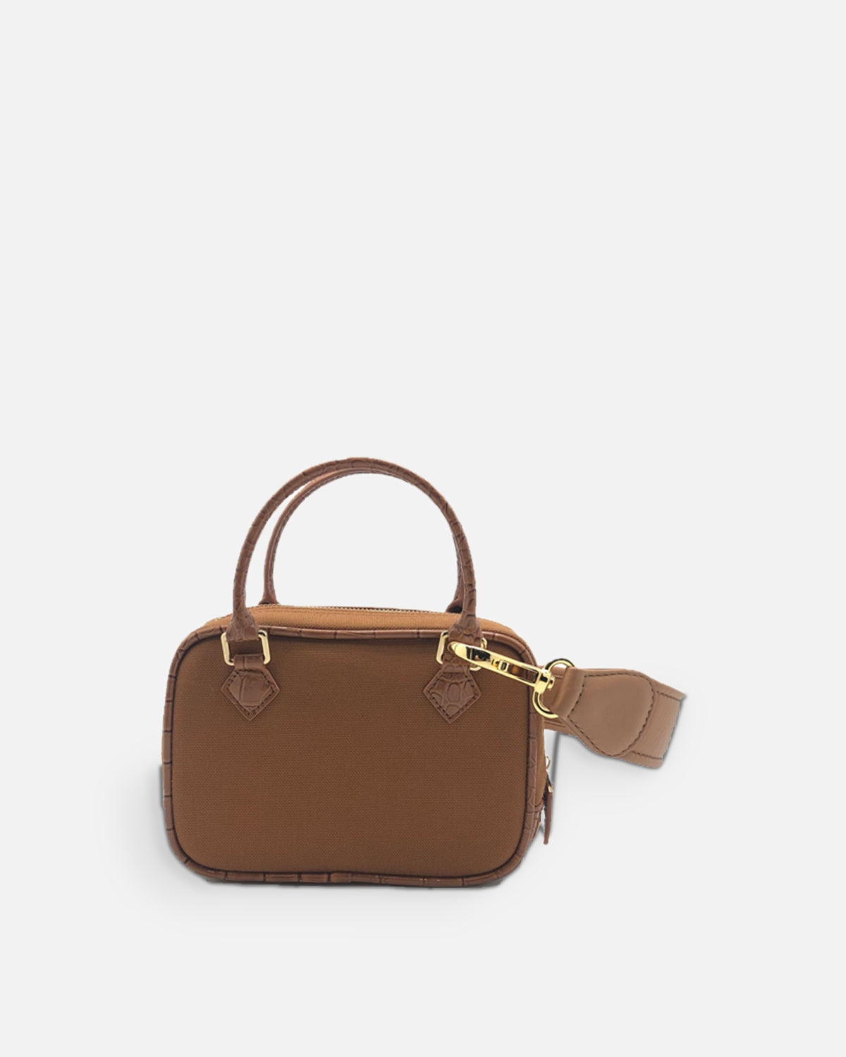 LISBON CANVAS Oat Brown, with detachable strap