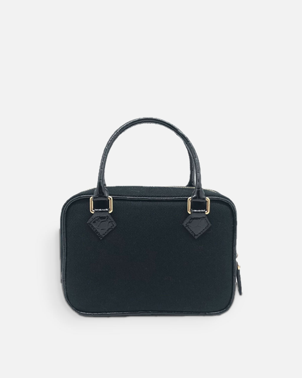 LISBON CANVAS Onyx Black, front view