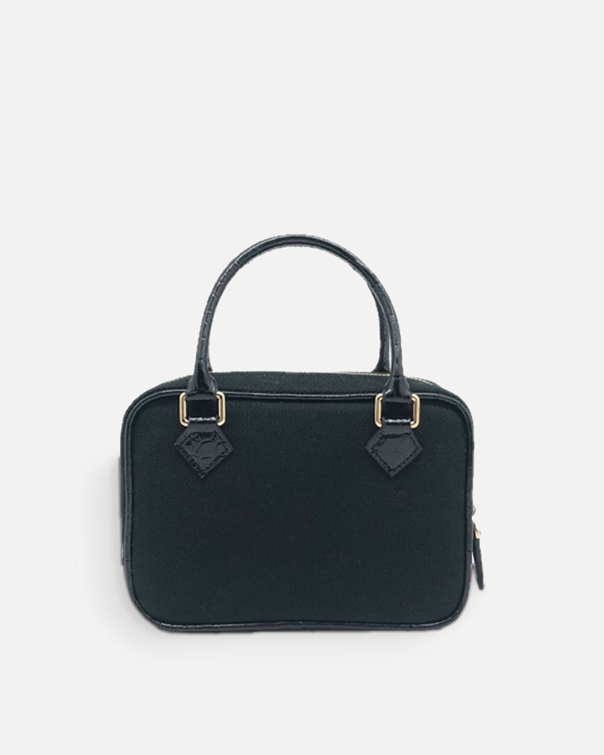 LISBON CANVAS Onyx Black, front view