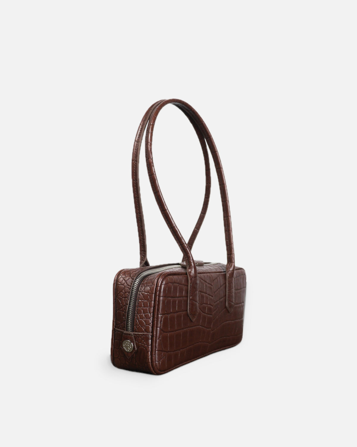 LISBON STRETCH LONG HANDLE Cocoa, side view
