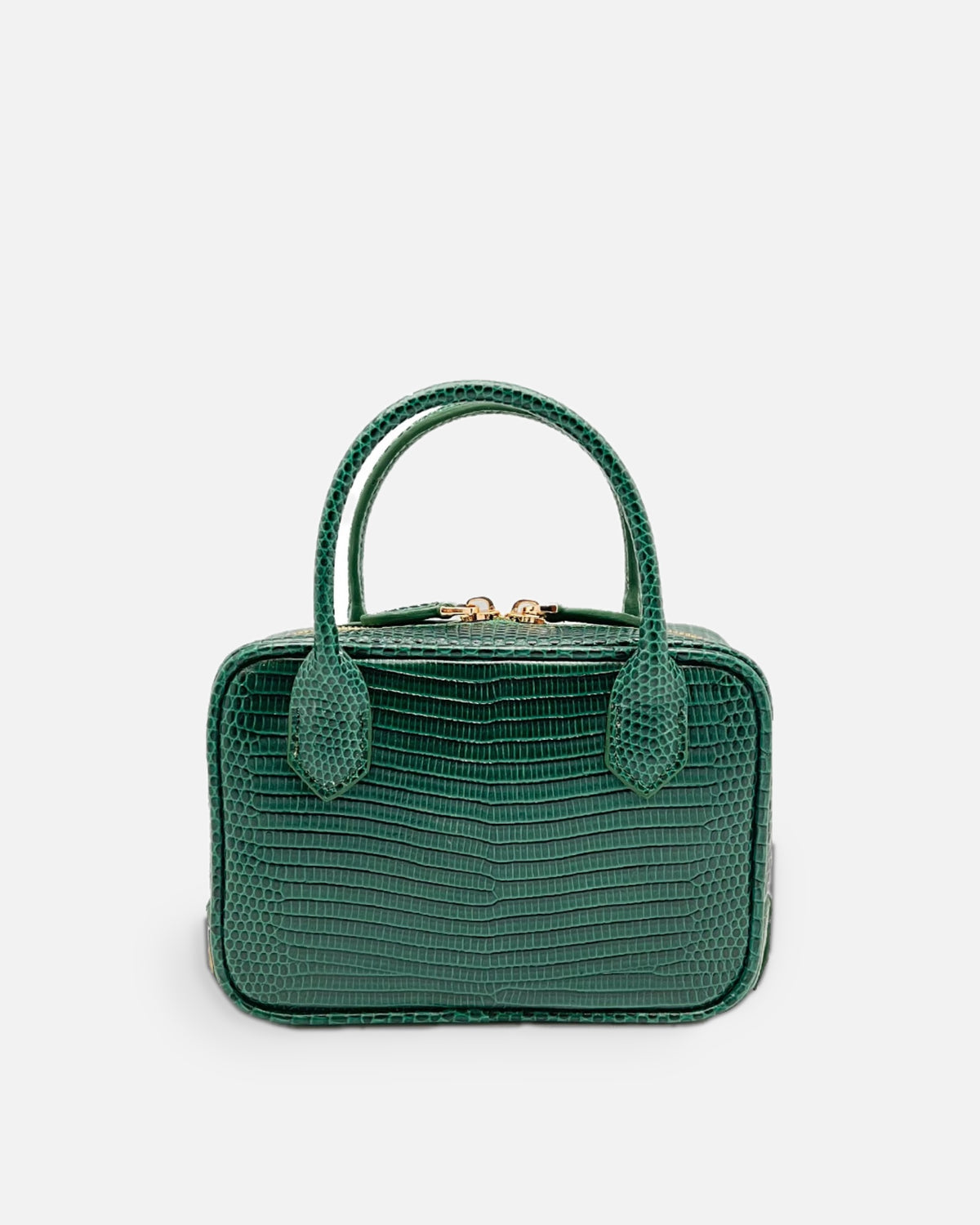 NEW LISBON Lizard Dark Green, front view