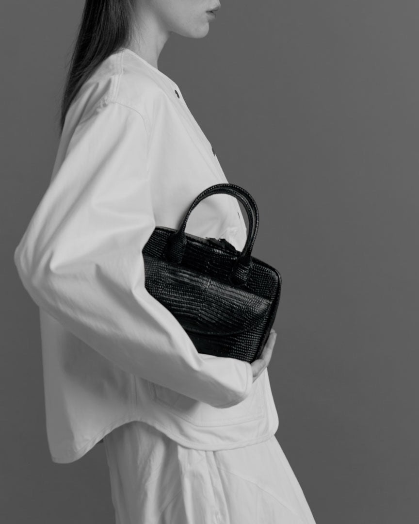 NEW PORTO Black Lizard, worn by model