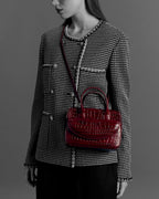 NEW PORTO Ruby Red, worn by model