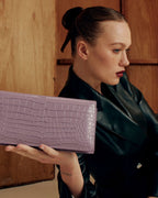 SIENNA STRETCH Lavender, worn by model